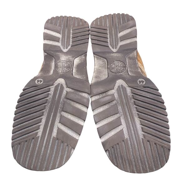 Vintage Y2K Bed Stu Mens Brown Distressed Leather Slip On Sneaker Size US 11 - Picture 9 of 11